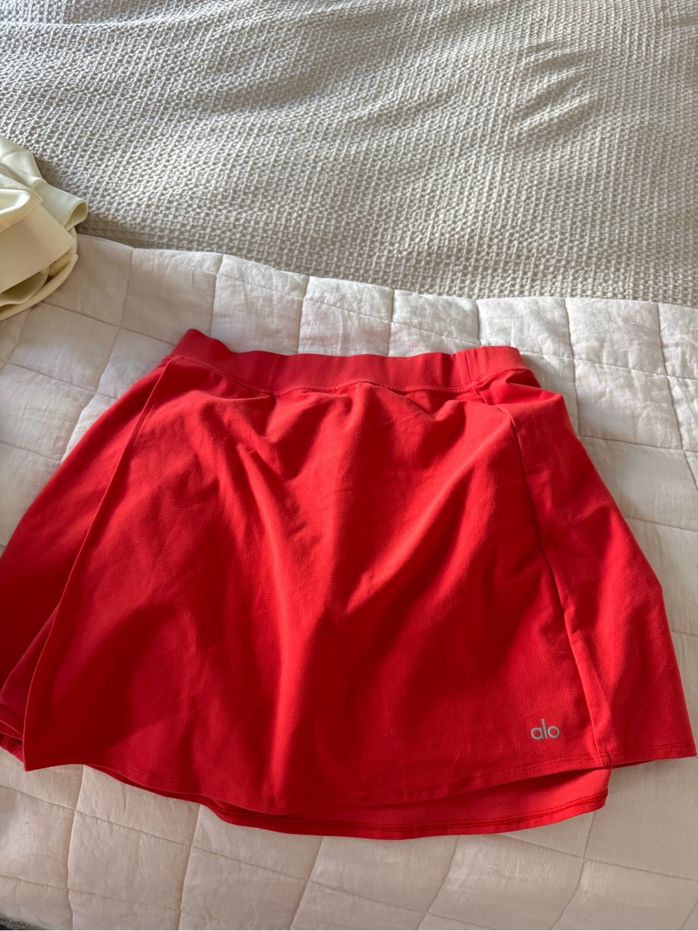 ALO Yoga Bright Red Active Skort